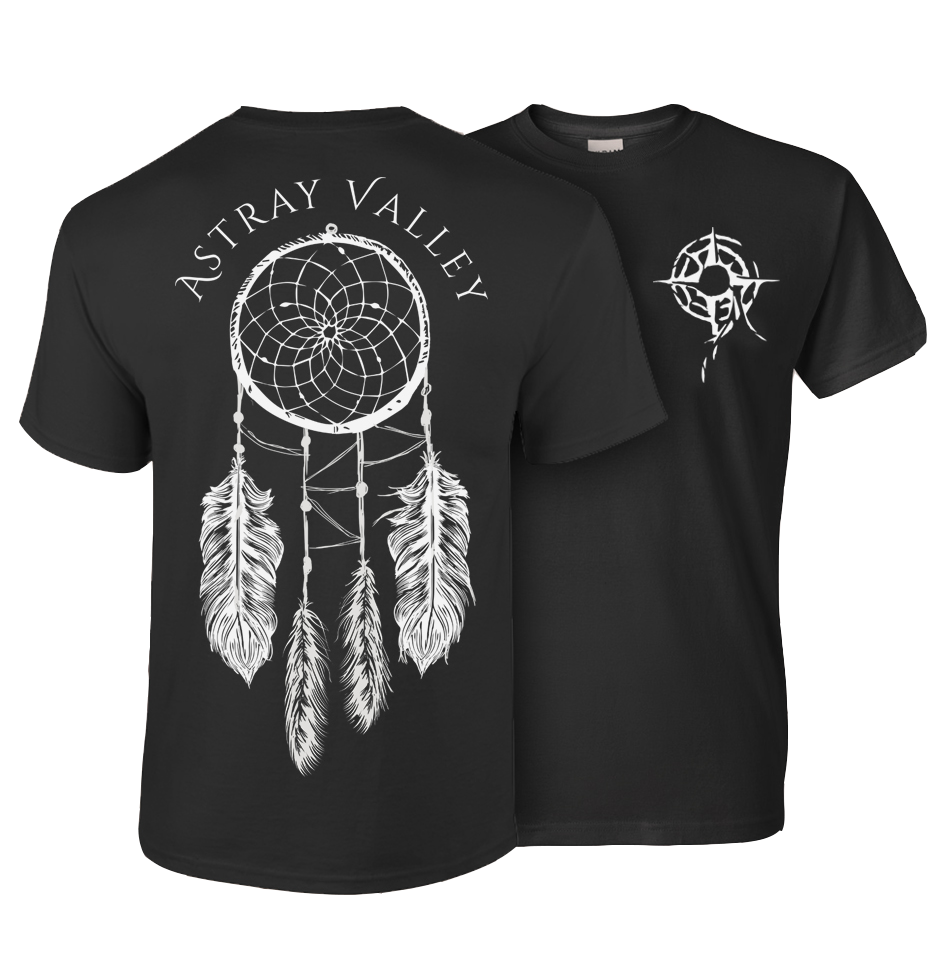 'Dreamcatchers' T-Shirt / Black