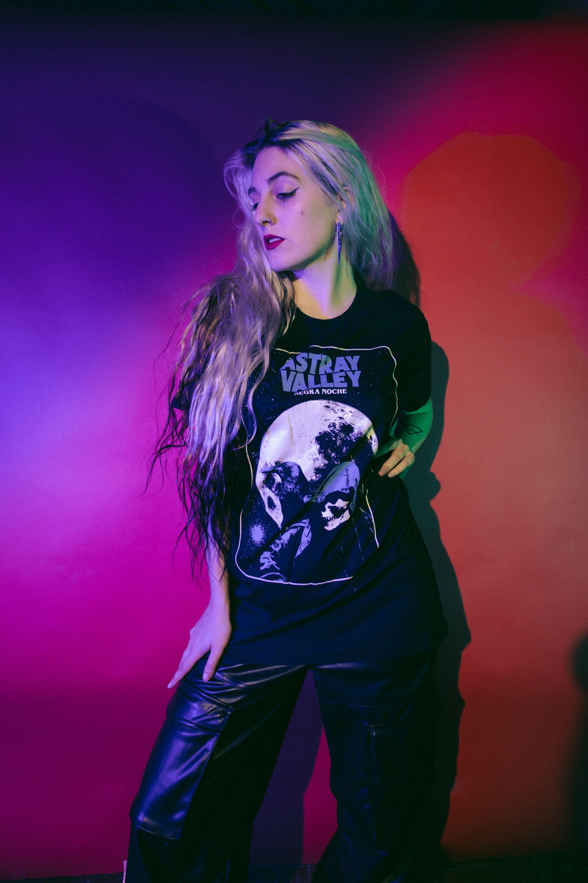 'Negra Noche' T-Shirt / Black