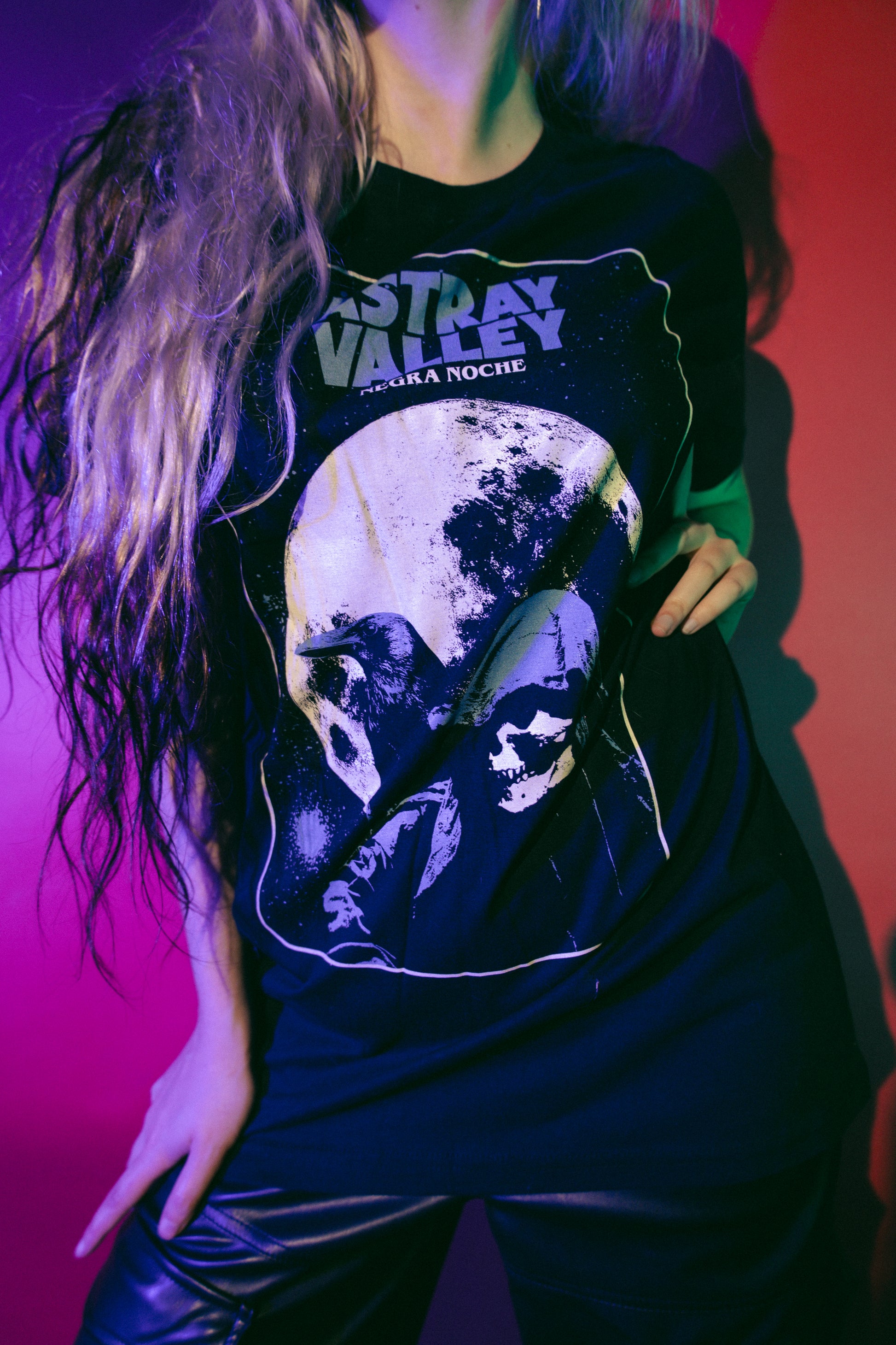 'Negra Noche' T-Shirt / Black